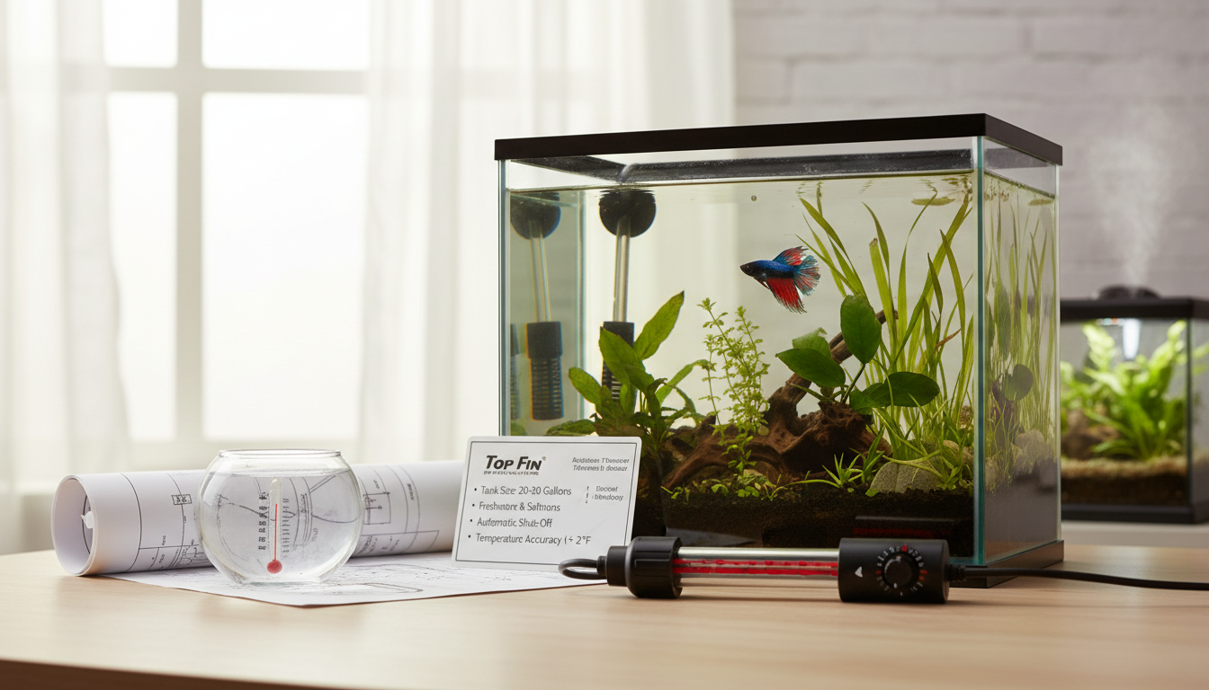 Top Fin Aquarium Heater 100 Watt Specifications and Use Cases
