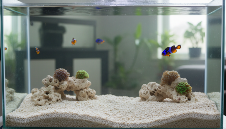 top fin aragonite aragamax oolite aquarium sand