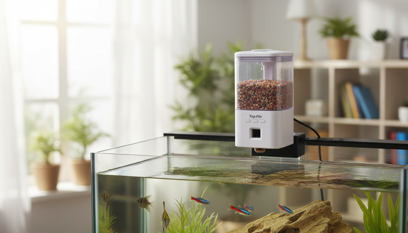top fin automatic feeder