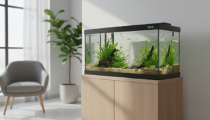 top fin bow front aquarium