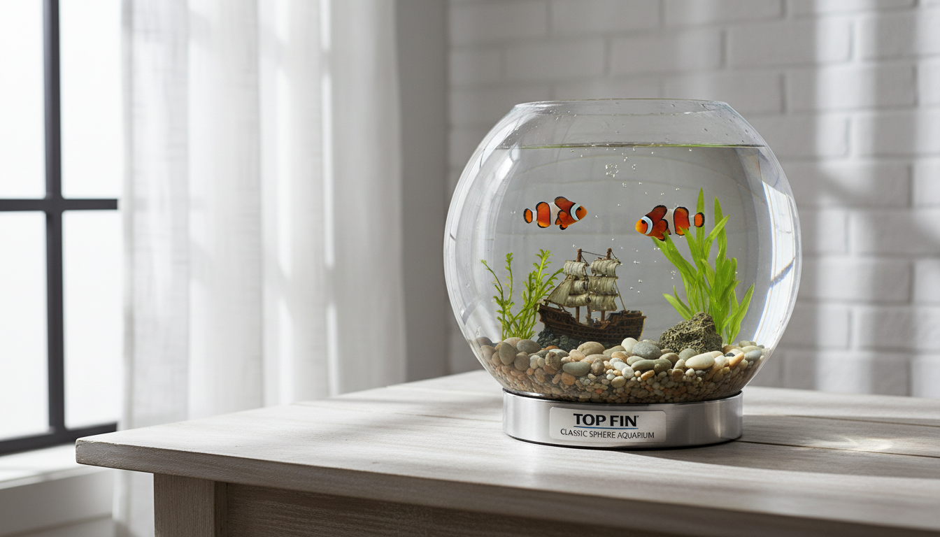 top fin classic sphere aquarium